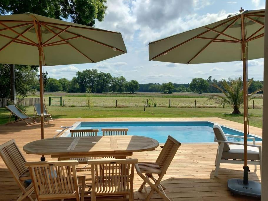 Maison Neuve Avec Piscine Chauffee, 4 Kms De Contis Saint-Julien-en-Born